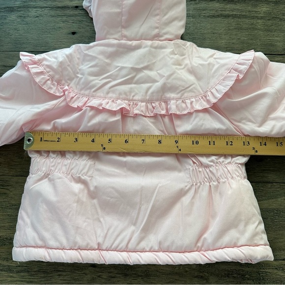 Vintage Baby Girl 12 months Quiltex Beatrix Potter Pink Jacket Coat Peter Rabbit - Picture 8 of 9